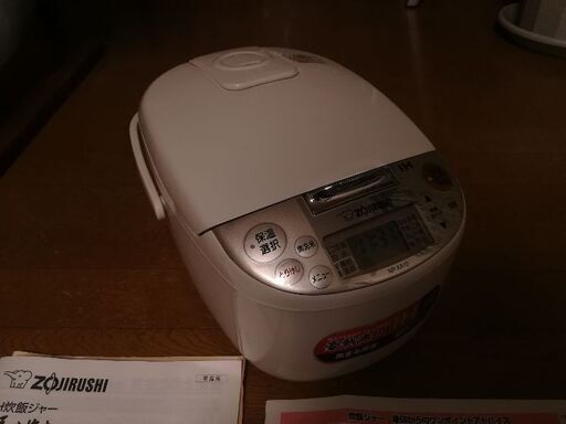 【お取引終了】象印IH極め炊き、5.5合、NP-XA10-CL