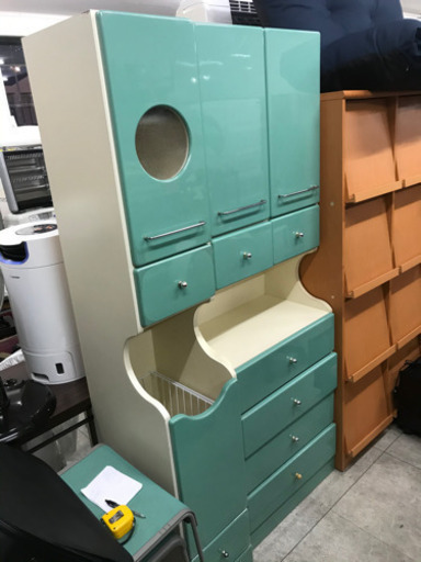 ★リペアあり★食器棚　収納棚　中古　リサイクルショップ宮崎屋19.11.10