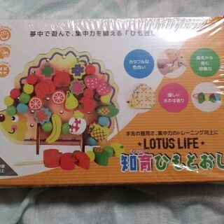 新品　知育ひもとおし　LOTUS LIFE®