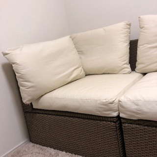 IKEAのガーデンソファー〔屋内使用してました〕
