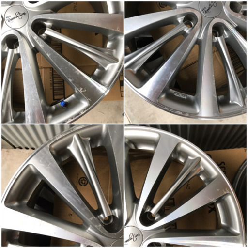 BEO アルミホイール 18×7J ５穴 PCD114.3 オフセット38 ４本セットアルファード ヴェルファイア など