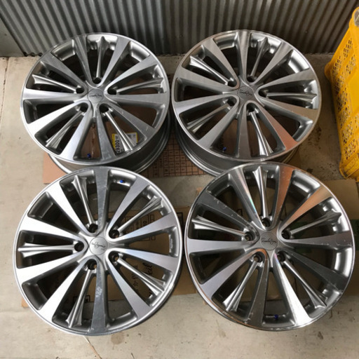 BEO アルミホイール 18×7J ５穴 PCD114.3 オフセット38 ４本セットアルファード ヴェルファイア など