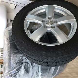【スタットレスタイヤ w/ アルミ】225/65R17 YOKOHAMA GEOLANDAR　6000円