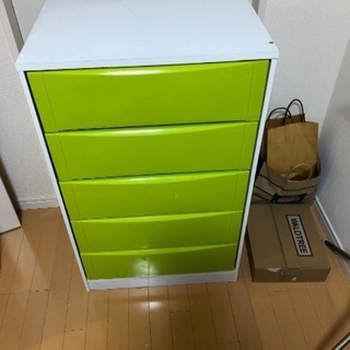 ★【格安】簡易タンス五段　1500円★