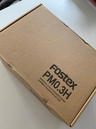fostex PM0.3H スピーカー　白　新品