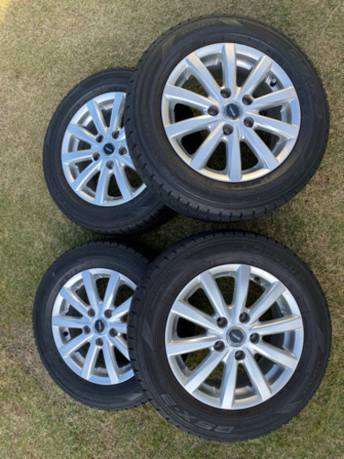 アルミホイール　スタッドレス　4本セット　中古