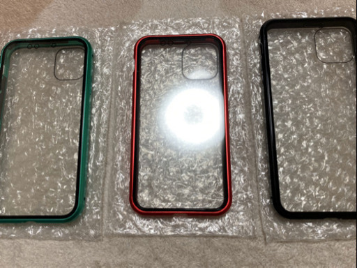 両面ガラス マグネット式 簡単脱着 強化ガラス アルミバンパー iPhone11 iPhone 11 Pro iPhone 11 Pro Max 前後ガラス 耐衝撃ケース