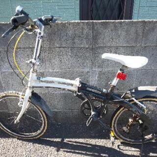 20インチ 折りたたみ自転車の画像