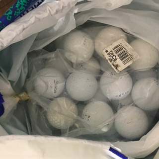 初心者用ゴルフセット(バッグ、クラブ8本、ボール)【買って半年】の画像