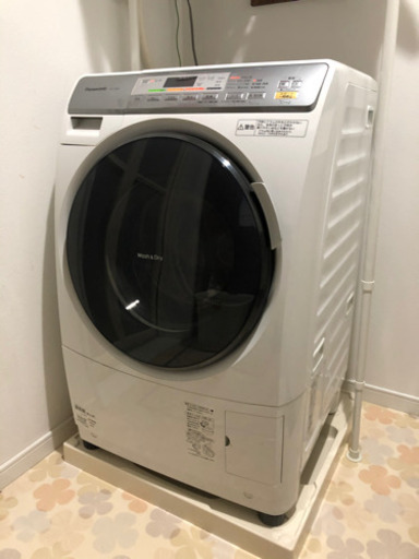 Panasonic パナソニック NA-VD100L洗濯機 ドラム式 左開き ホワイト