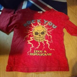 【値下げ】FO  KIDS  ドクロ💀長袖Tシャツ   120cm