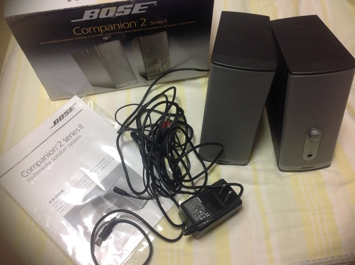 BOSEスピーカー♫ステレオケーブル1本付き