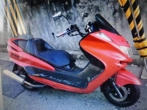 ヤマハ　マジェスティC　２５０ｃｃ　SG03J-055~ ５連メーター　赤 スペシャルエジション　絶好調美車　SUSマフラー