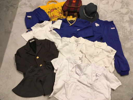 津田山幼稚園、制服、体操服、リュック諸々