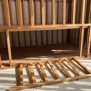 カトージ    ベビーベッド ※お譲り先が決まりましたの画像