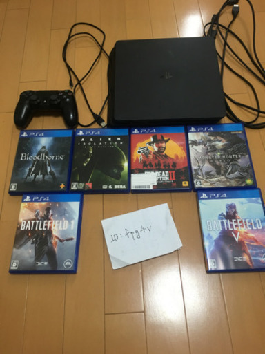 PS4本体、PS4ソフトのセット・バラ売りやすく売ります！