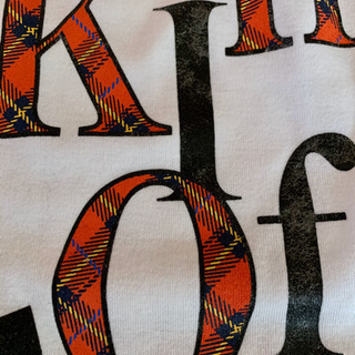 お値下げハンドメイド犬服  新品 英字柄  LLの画像