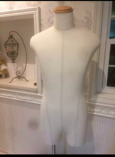 ピン打ちが出来るメンズトルソー  木調