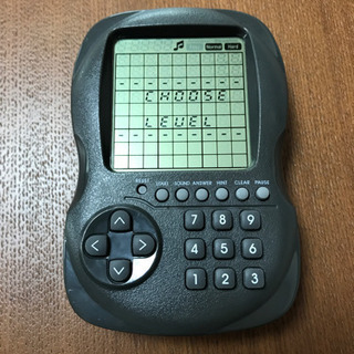 数独　ポケットゲーム機
