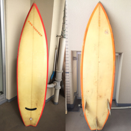 値下げ〜サーフボード！2本セット！ノーズライダー&スラスター