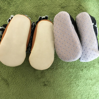 10cm 赤ちゃん用の靴　ブーツ　お洒落　防寒　靴下紛失防止の画像