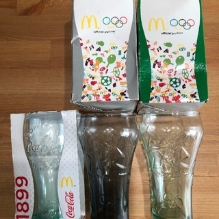 【新品未使用】マクドのコカコーラコラボグラス