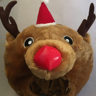 クリスマス　トナカイ　被り物