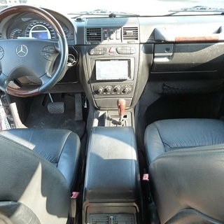 H13　Gクラス　AMG G55L 4WD　サンルーフ　革シート　純正AW　車検2年付き　14031の画像