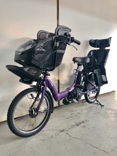 ヤマハ パスキッスミニ 20インチ 3人乗り 8.1ah デジタル 電動自転車 電動アシスト