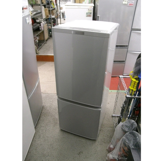 MITSUBISHI MR-P15A-S/単身用冷蔵庫/右開き※10月4日発送 三菱