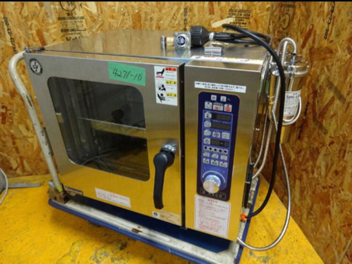 (4271-10)☆厨房機器☆ニチワ/スチームコンベンションオーブン/業務用/店舗/飲食☆ASCO-5230RL-R☆16年製♪