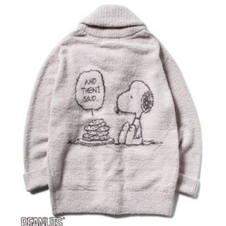 新品未使用　ジェラートピケ 【PEANUTS】スヌーピー カーディガン　パンツ ジェラートピケ gelato pique 【HOMME】SNOOPY JQDカーディガン