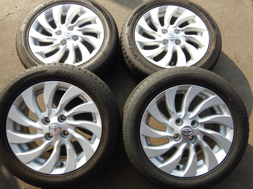 ｂＢ純正　１５インチ　2018年製溝たっぷりタイヤ付　ｂＢ，アクア、ヴィッツ