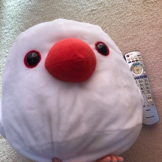 【BIGサイズ！】文鳥ぬいぐるみ