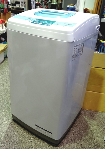 ☆今だけ表示価格より20%オフ☆◆HITACHI/日立◆全自動洗濯機　NW-5SR　5.0Kg　2014年製　USED