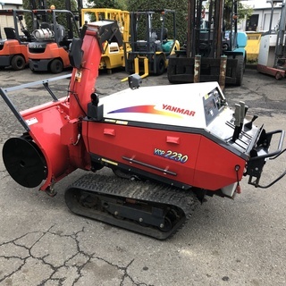 動画有　YANMAR YSR 2230　除雪機 