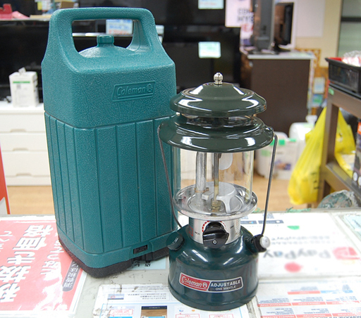 Coleman/コールマン ワンマントル ランタン 286-288 ケース付き ホワイトガソリン 点火動作確認済み ☆ PayPay(ペイペイ)決済可能 ☆ 札幌市 清田区 平岡