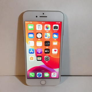 美品！iPhone7 32GB シルバー SIMロック解除済み SIMフリー