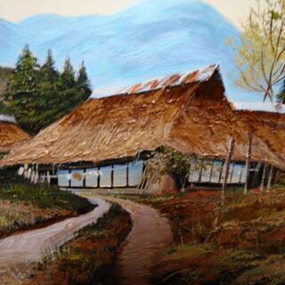 油絵 今井 治 サイン入り