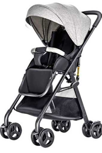 【美品】機内持ち込み可、ハイシート軽量ベビーカー