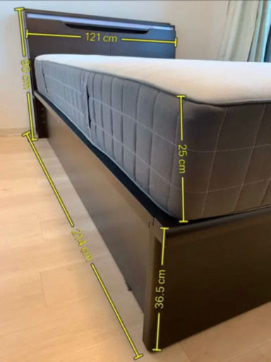 セミダブルベッド&マットレス