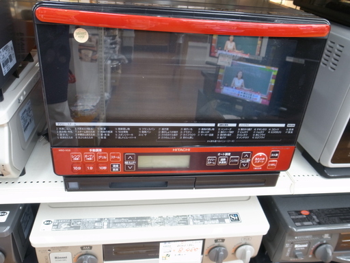 日立 過熱水蒸気オーブンレンジ MRO-NS8 2015年製【モノ市場東浦店】