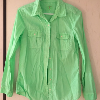 美品！！　GAP シャツ　蛍光緑
