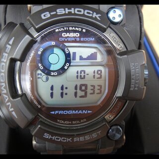 美品 カシオ G-SHOCK フロッグマン GWF-D1000B...