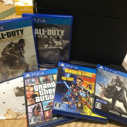 PS4 コントローラ2台 ゲーム5本付き