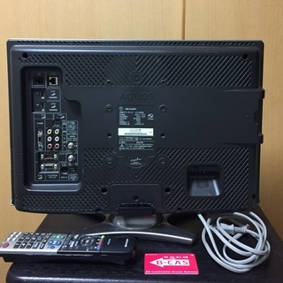 SHARP２０型液晶ＴＶ ２００９年式の画像