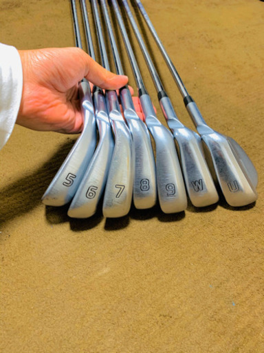 G700 ぶっ飛び系中空アイアン 7本セット Ping ピン