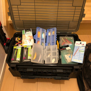 受け渡し者決定しました　釣具セット
