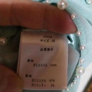 一度のみ使用。size38 ドレスの画像
