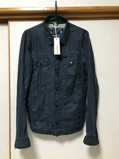 ディーゼル シャツブルゾン インディゴ色！S